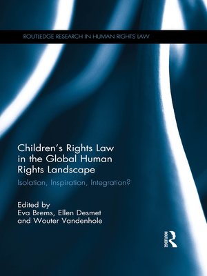 cover image of Children's Rights Law in the Global Human Rights Landscape